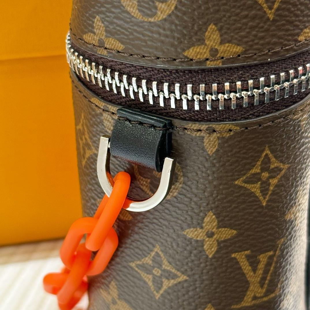 Louis Vuitton Monogram Barrel Pouch Bag Charm - DopestKickz