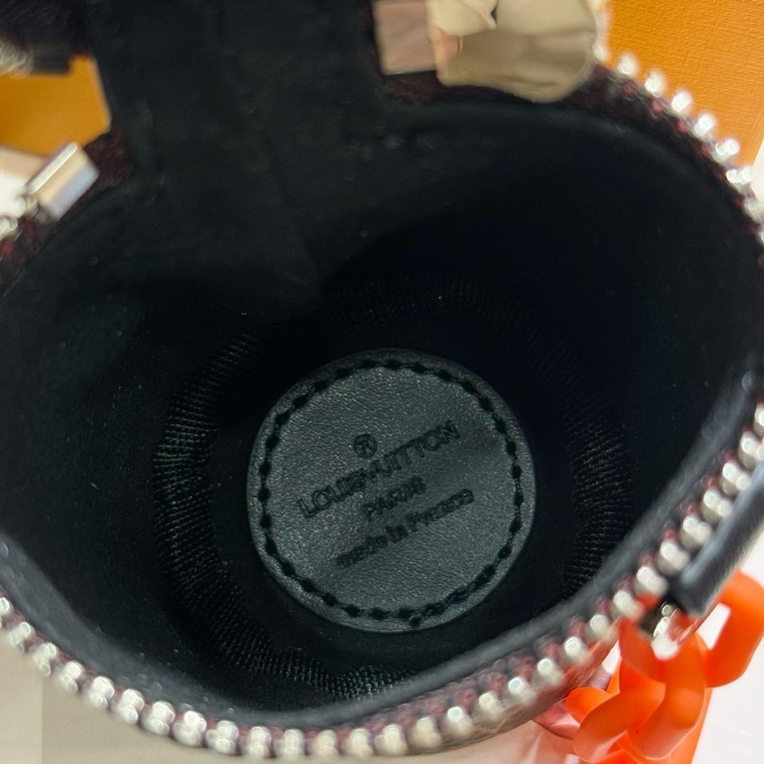 Louis Vuitton Monogram Barrel Pouch Bag Charm - DopestKickz