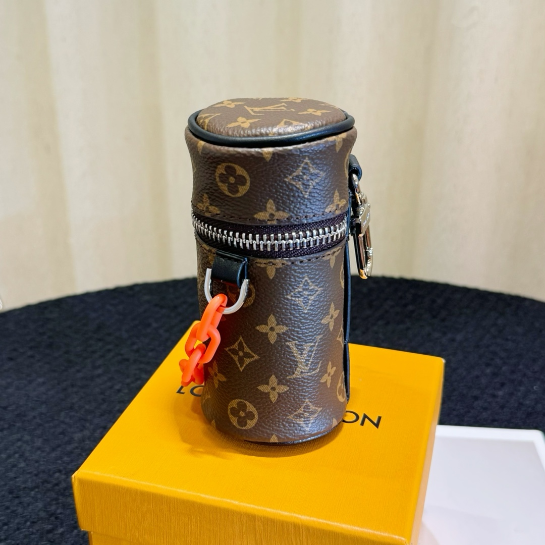Louis Vuitton Monogram Barrel Pouch Bag Charm - DopestKickz