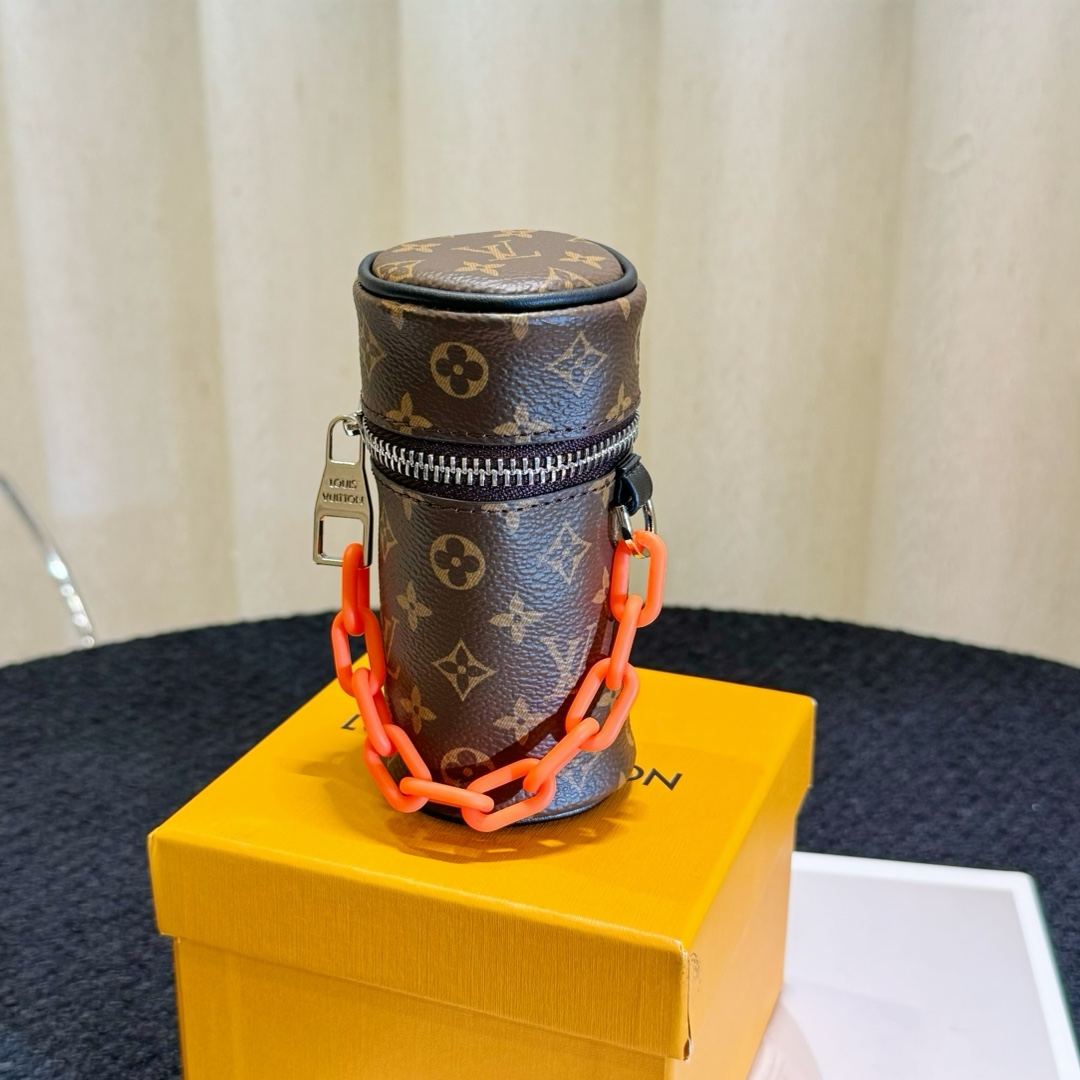 Louis Vuitton Monogram Barrel Pouch Bag Charm - DopestKickz