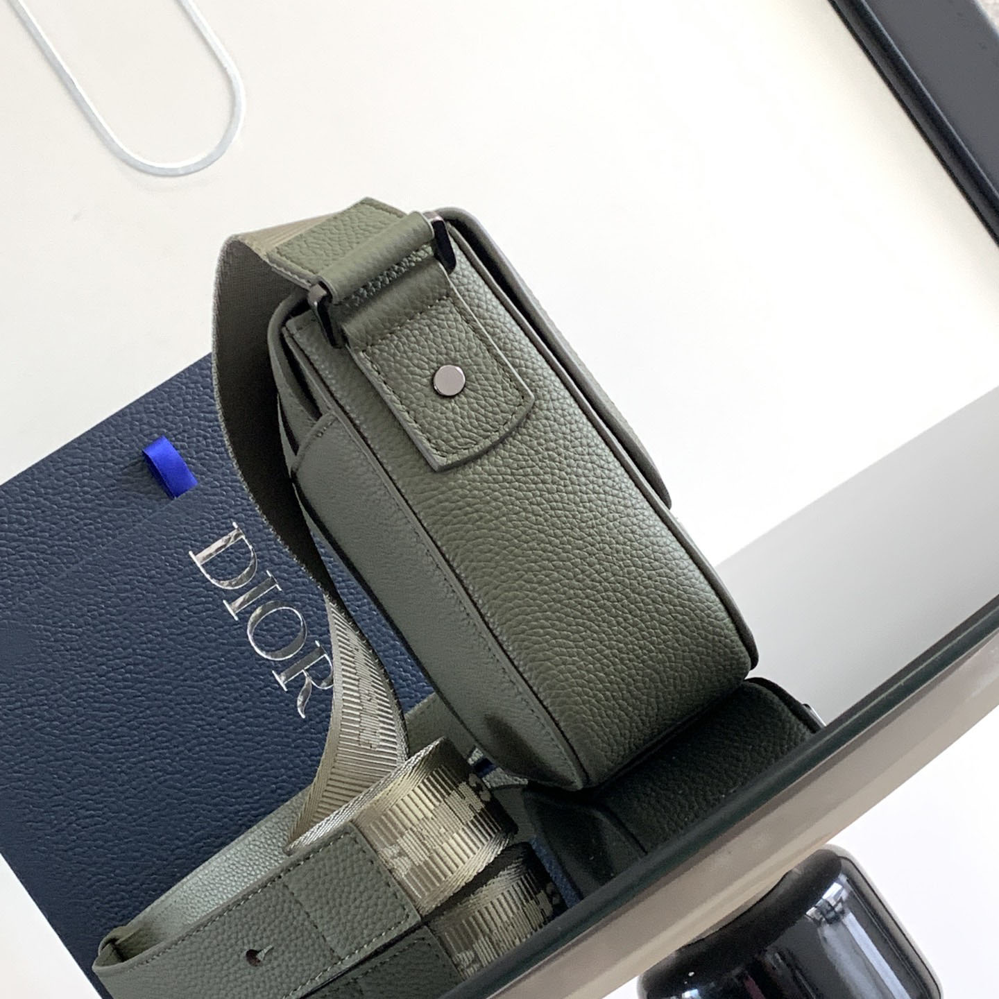 Dior Small Saddle Messenger Bag With Flap - DopestKickz