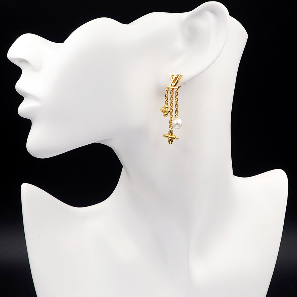 Louis Vuitton Louisa Earrings  M01574 - DopestKickz
