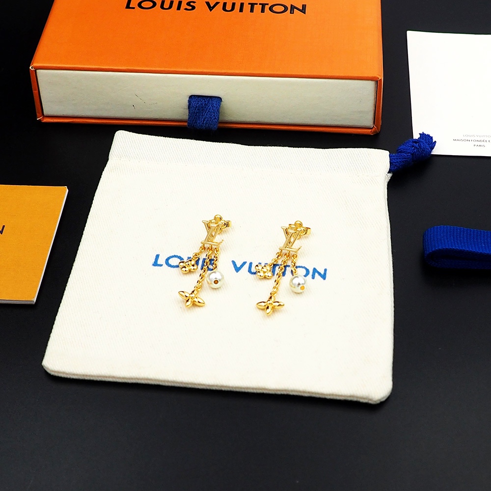 Louis Vuitton Louisa Earrings  M01574 - DopestKickz