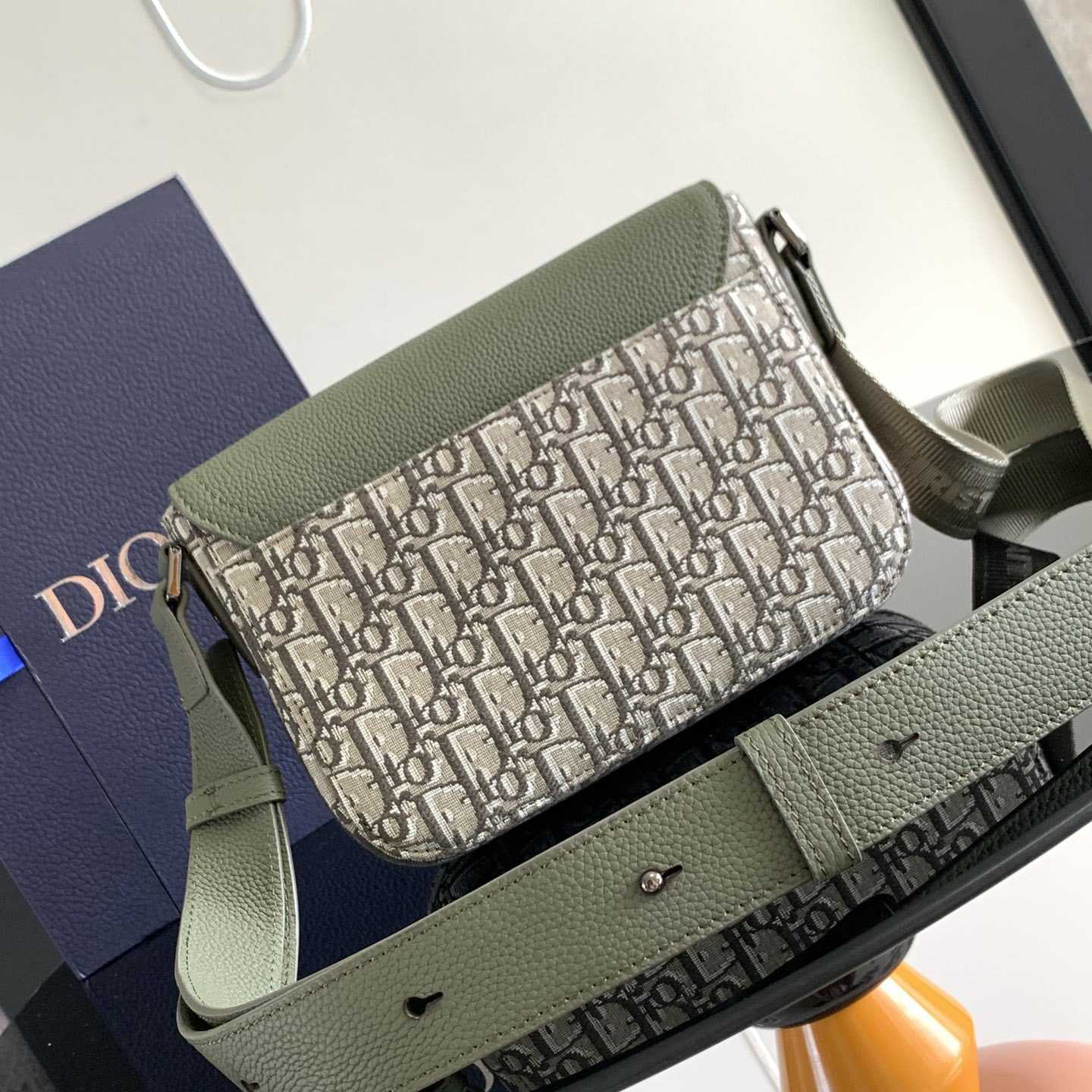Dior Small Saddle Messenger Bag With Flap - DopestKickz