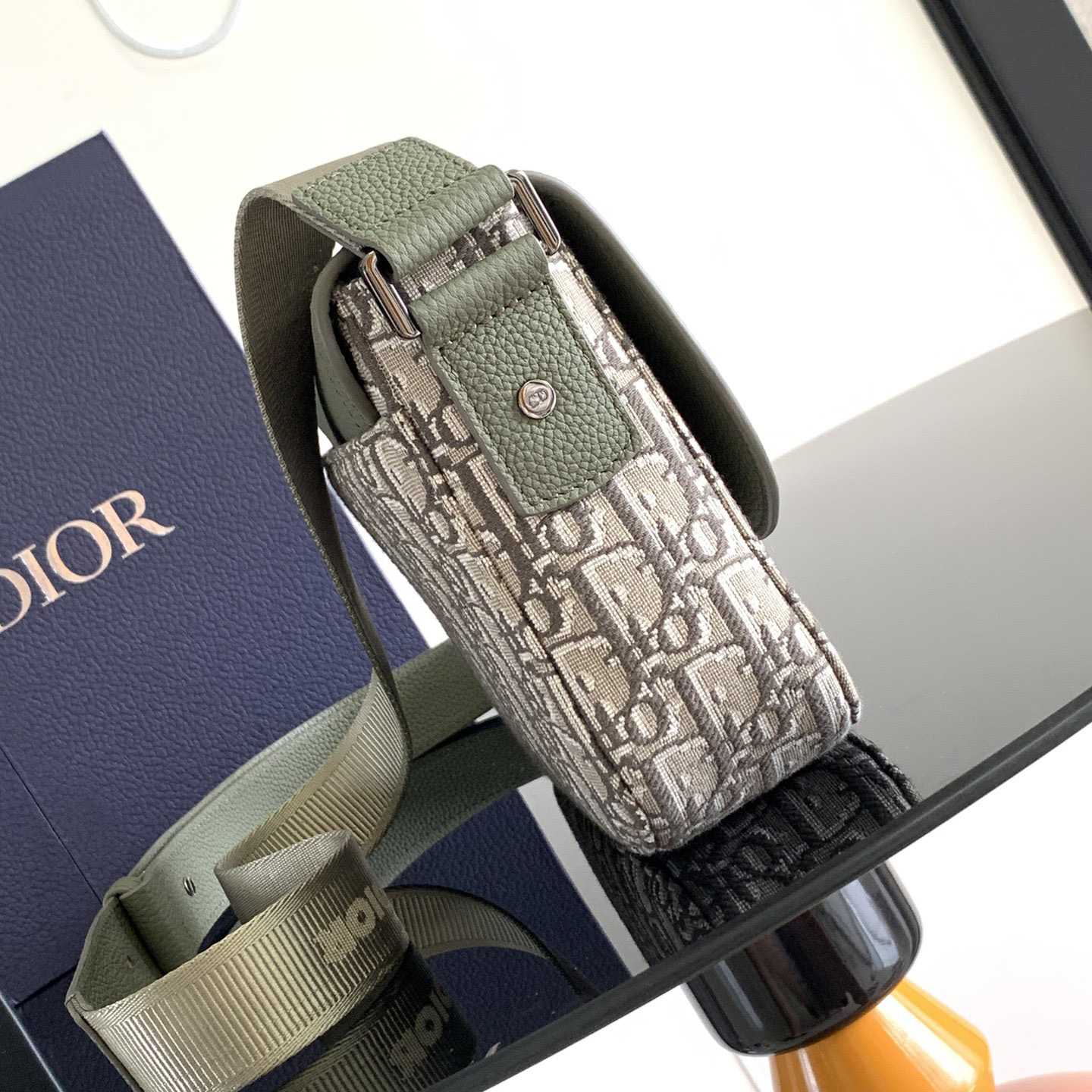 Dior Small Saddle Messenger Bag With Flap - DopestKickz