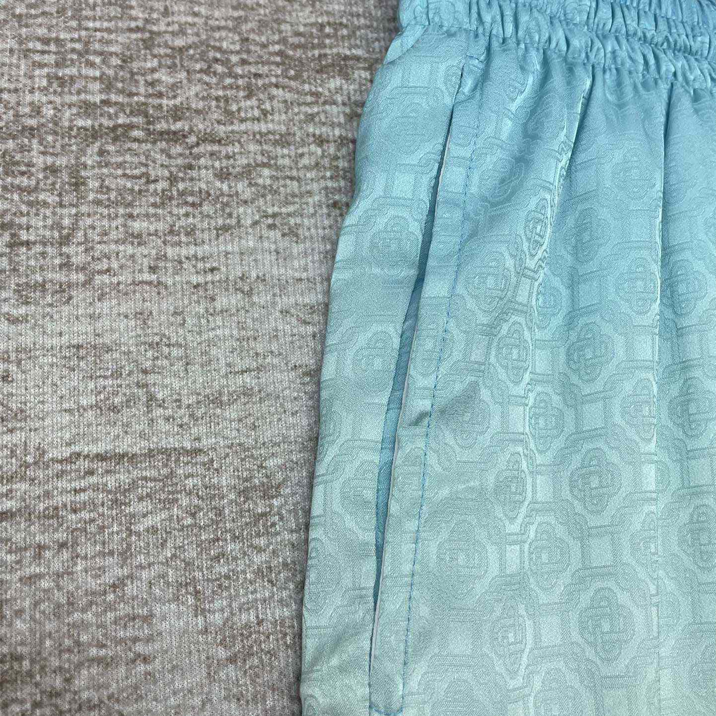 Casablanca Logo Drawstring Silk Shorts    C2003 - DopestKickz