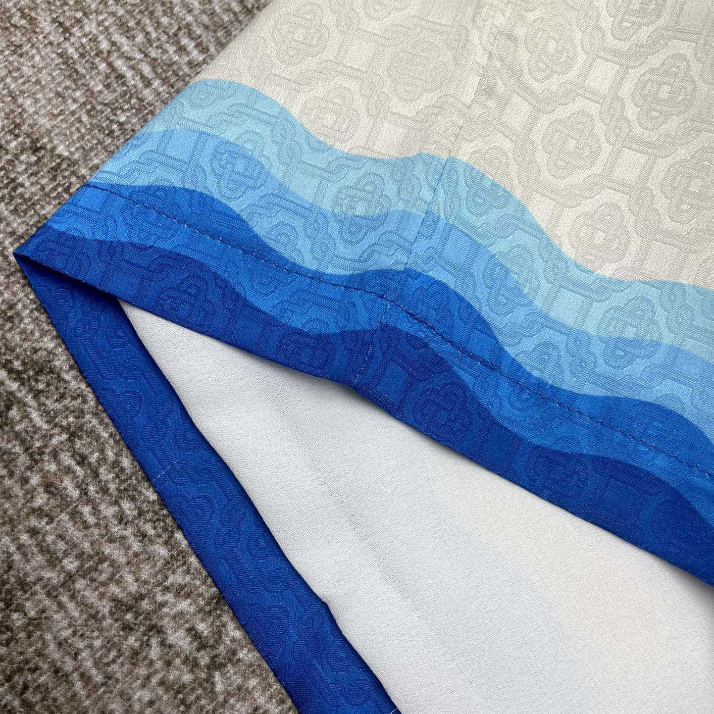 Casablanca Logo Drawstring Silk Shorts    C2003 - DopestKickz