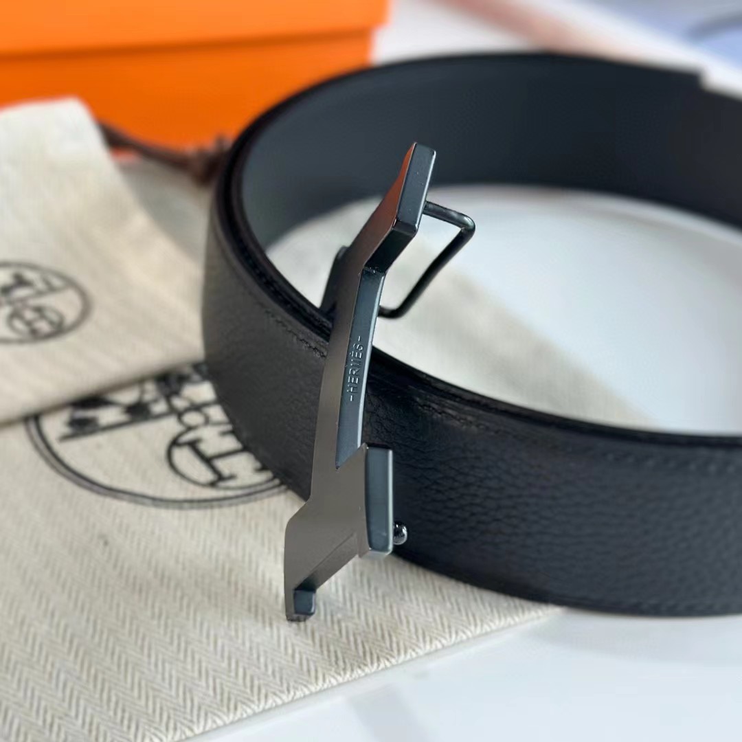 Hermes Reversible Leather  - DopestKickz