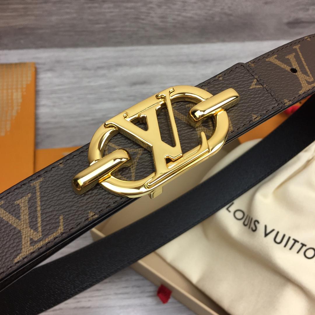 Louis Vuitton 30MM Reversible Belt - DopestKickz