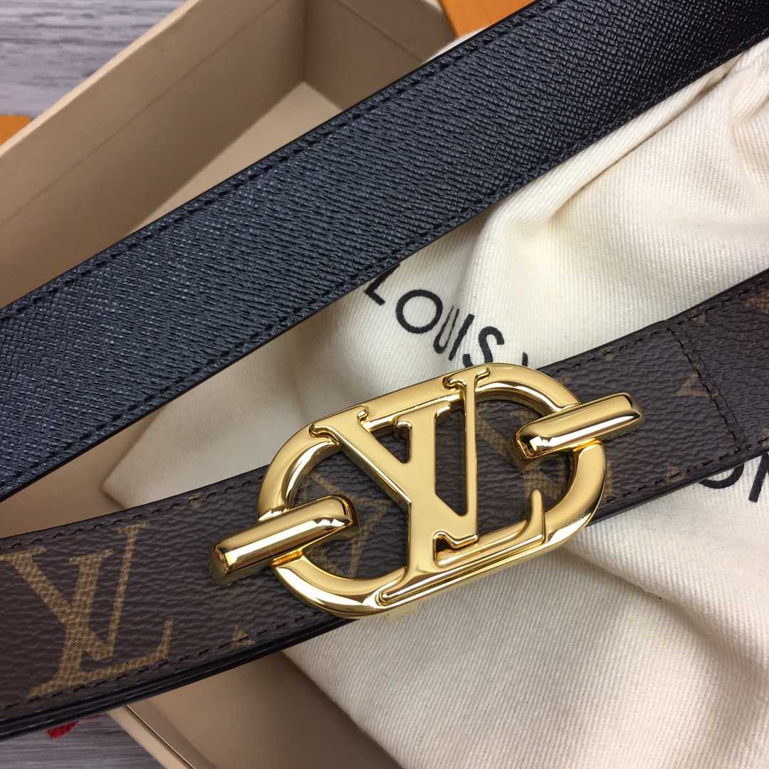 Louis Vuitton 30MM Reversible Belt - DopestKickz