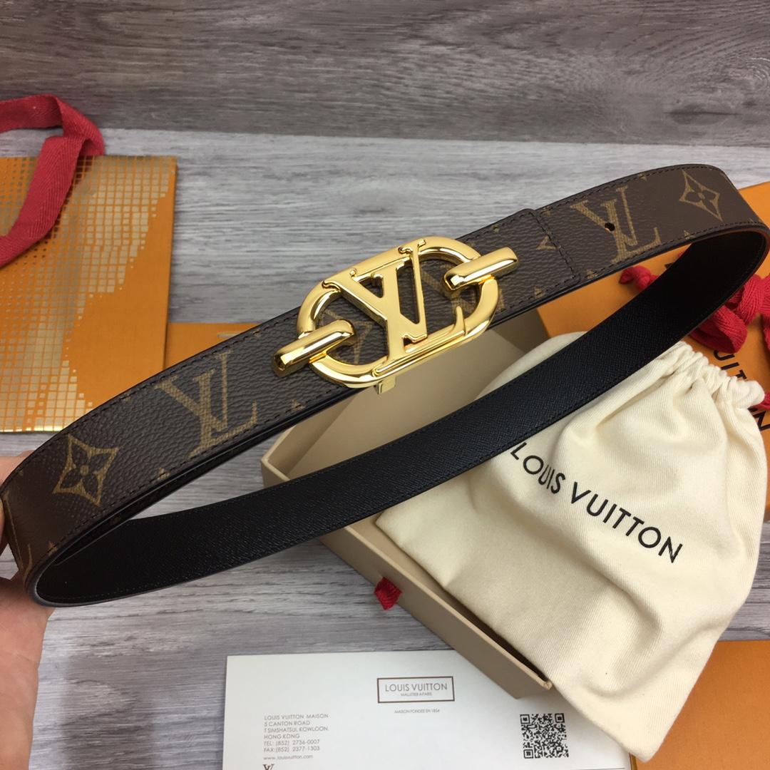 Louis Vuitton 30MM Reversible Belt - DopestKickz