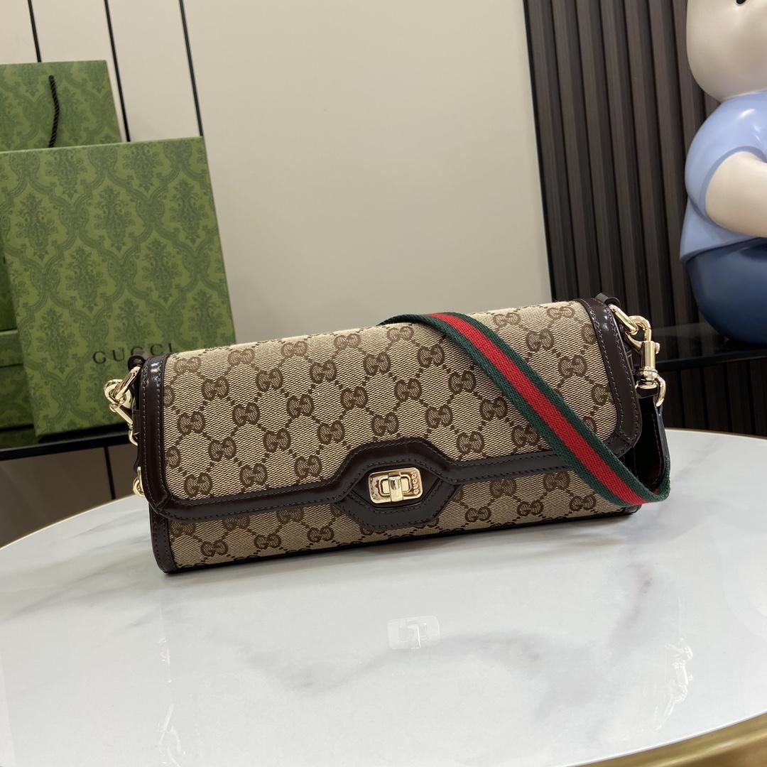 Gucci Luce Small Shoulder Bag - DopestKickz