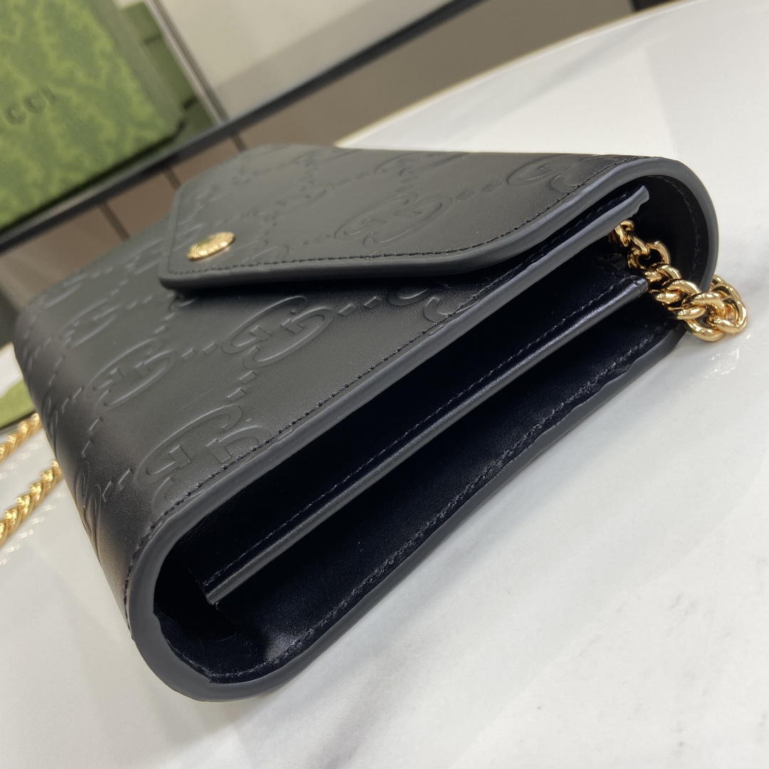 Gucci GG Chain Wallet - DopestKickz