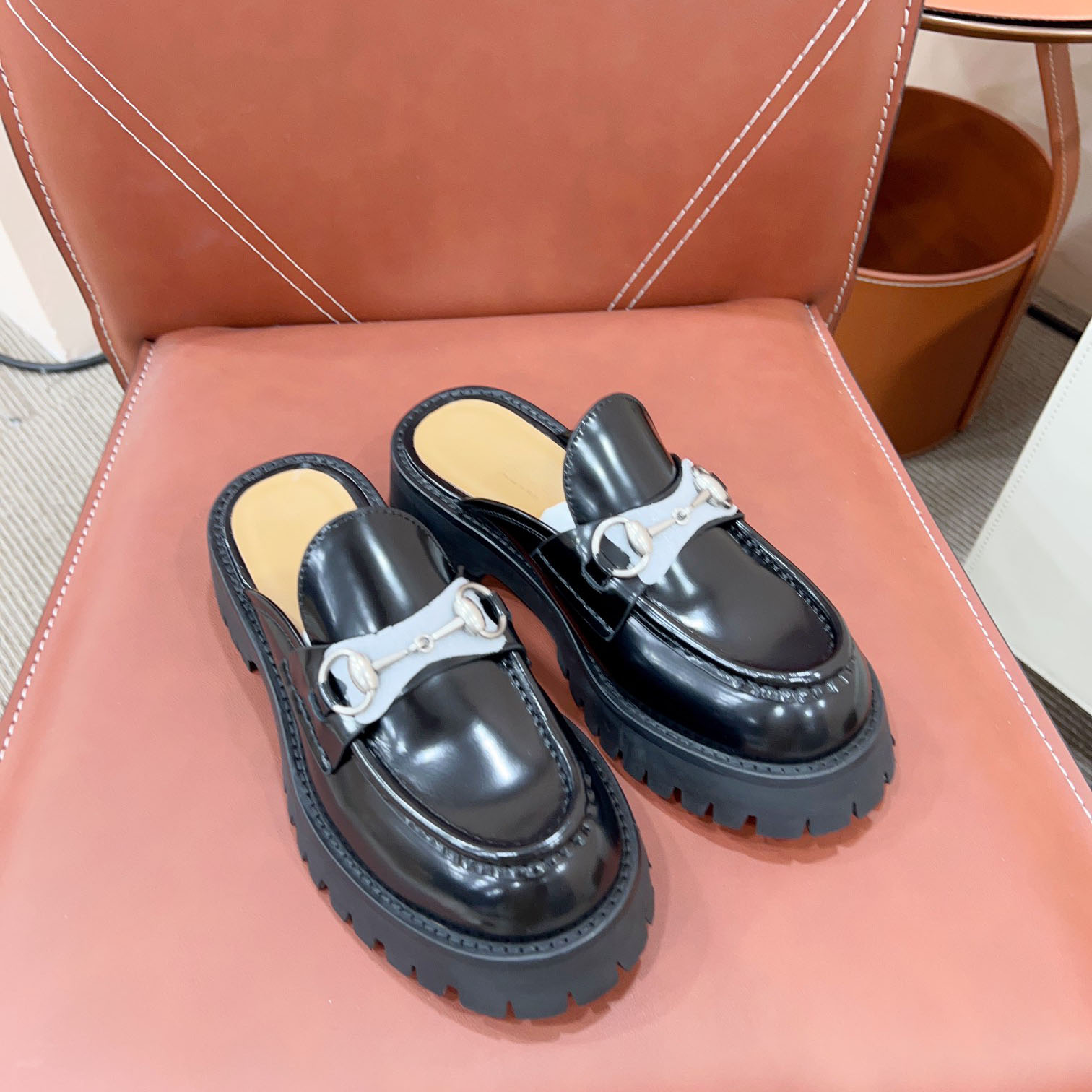 Gucci Women's Mule With Horsebit - DopestKickz