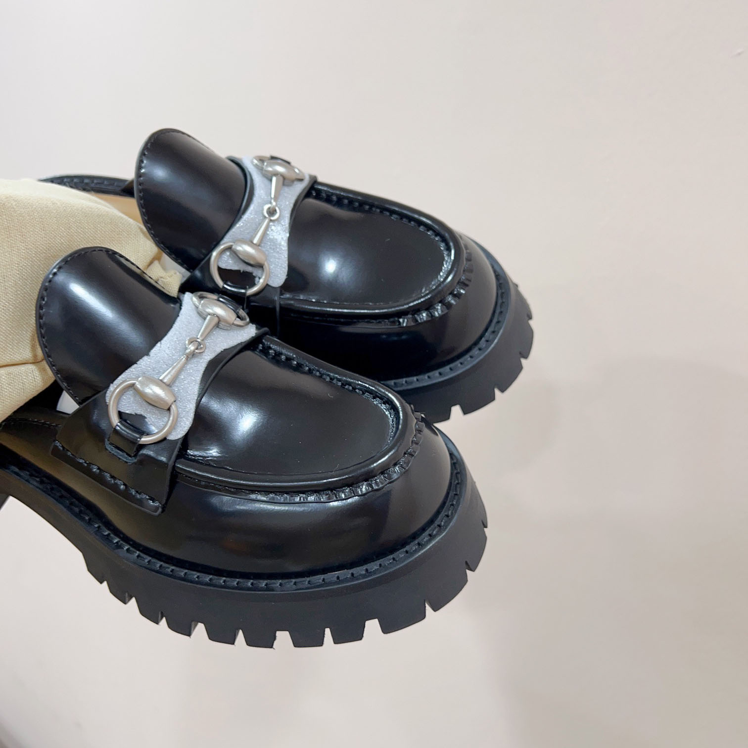 Gucci Women's Mule With Horsebit - DopestKickz