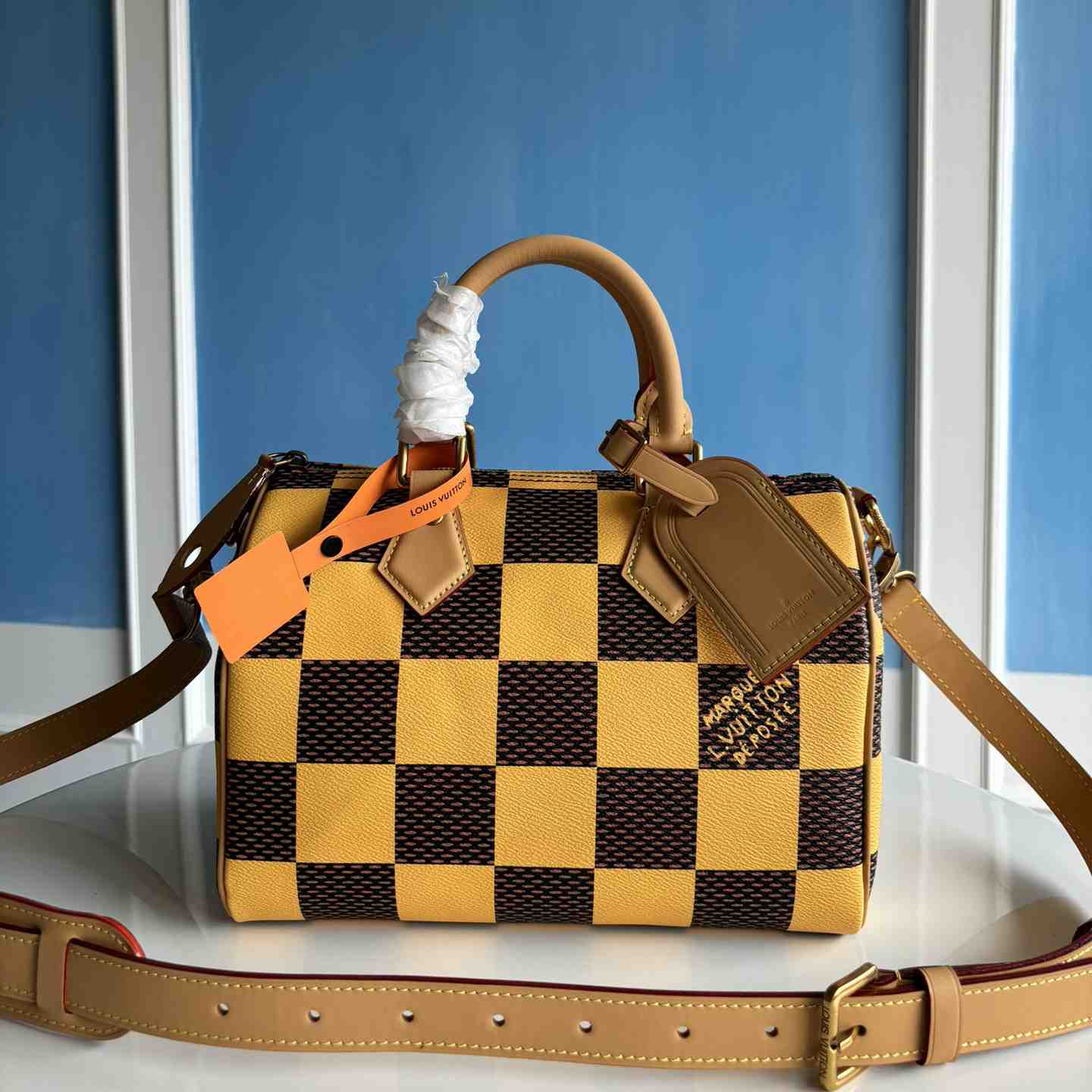 Louis Vuitton Speedy 25 Bandoulière Damier Pop   N40584 - DopestKickz