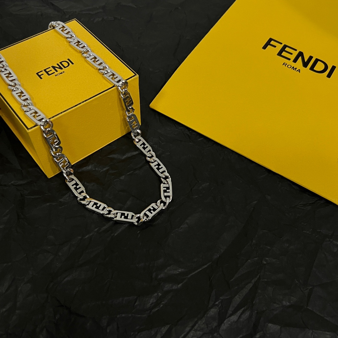 Fendi O’Lock Necklace - DopestKickz