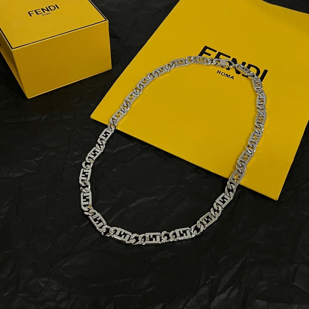 Fendi O’Lock Necklace - DopestKickz