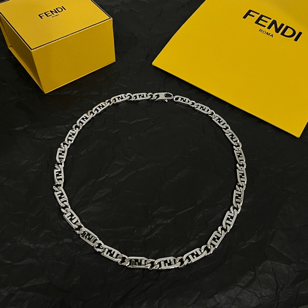 Fendi O’Lock Necklace - DopestKickz