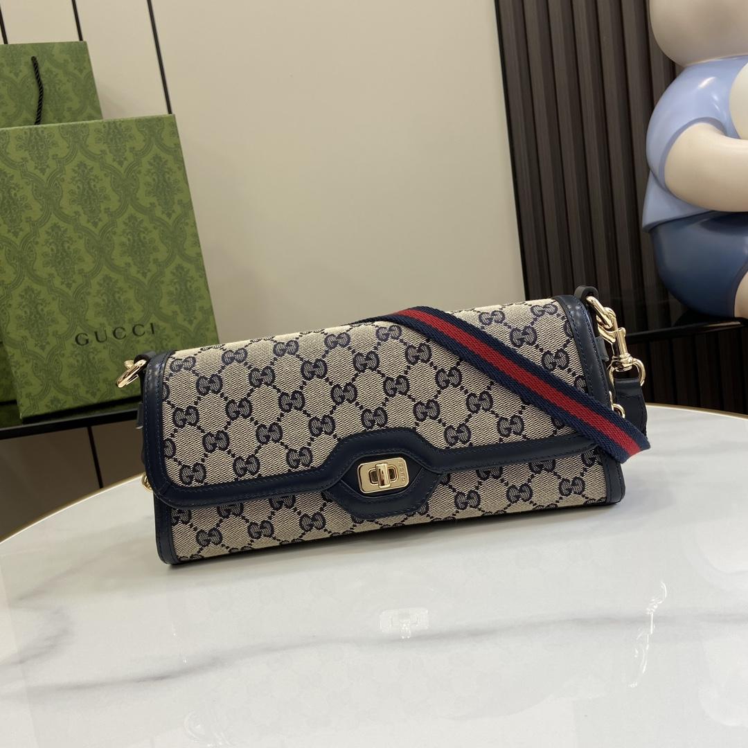 Gucci Luce Small Shoulder Bag - DopestKickz