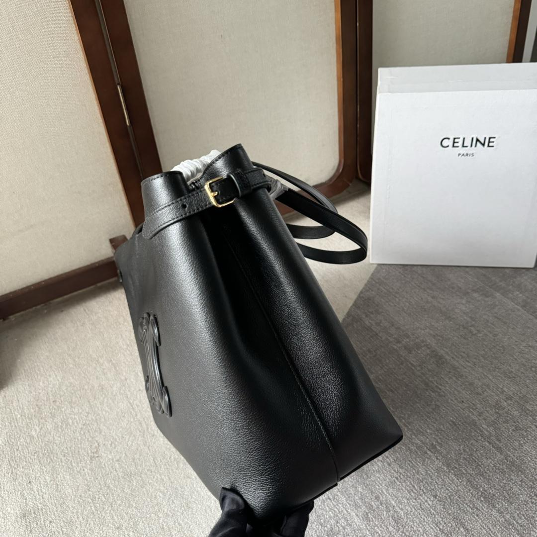 Celine Medium Cabas Anais Cuir Triomphe In Grained Calfskin - DopestKickz