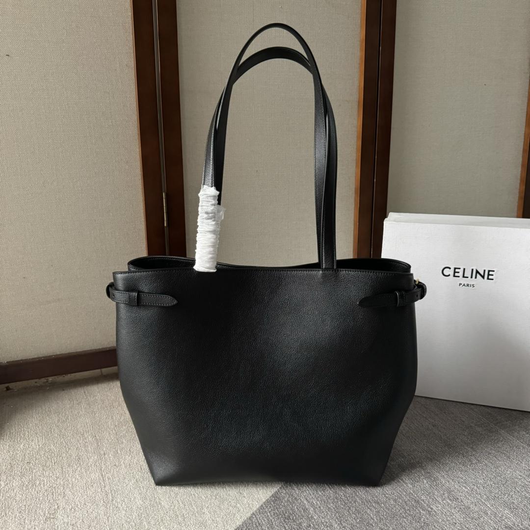 Celine Medium Cabas Anais Cuir Triomphe In Grained Calfskin - DopestKickz