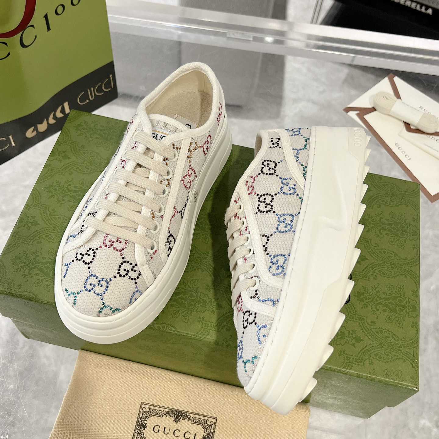 Gucci Women's GG Trainer  - DopestKickz
