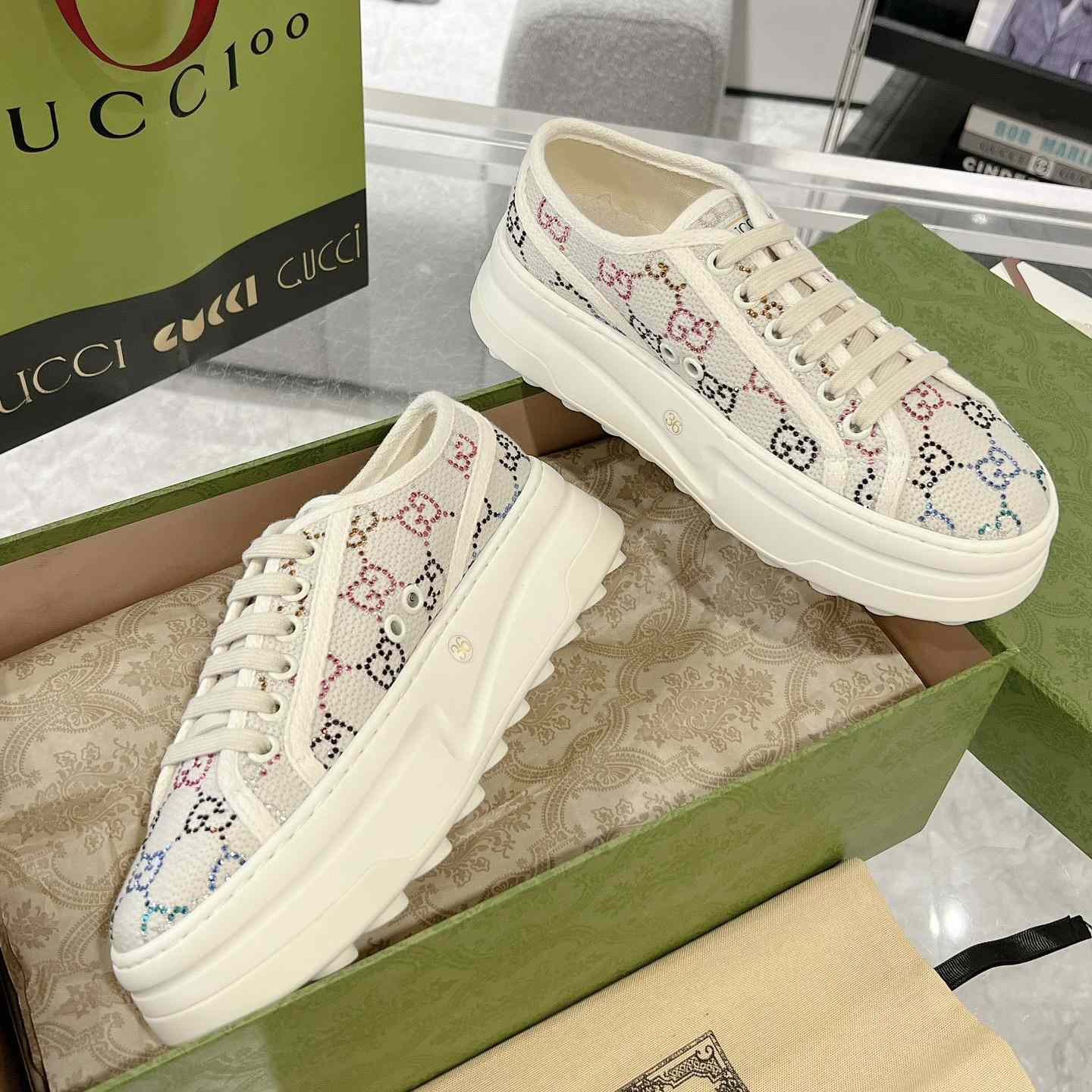 Gucci Women's GG Trainer  - DopestKickz
