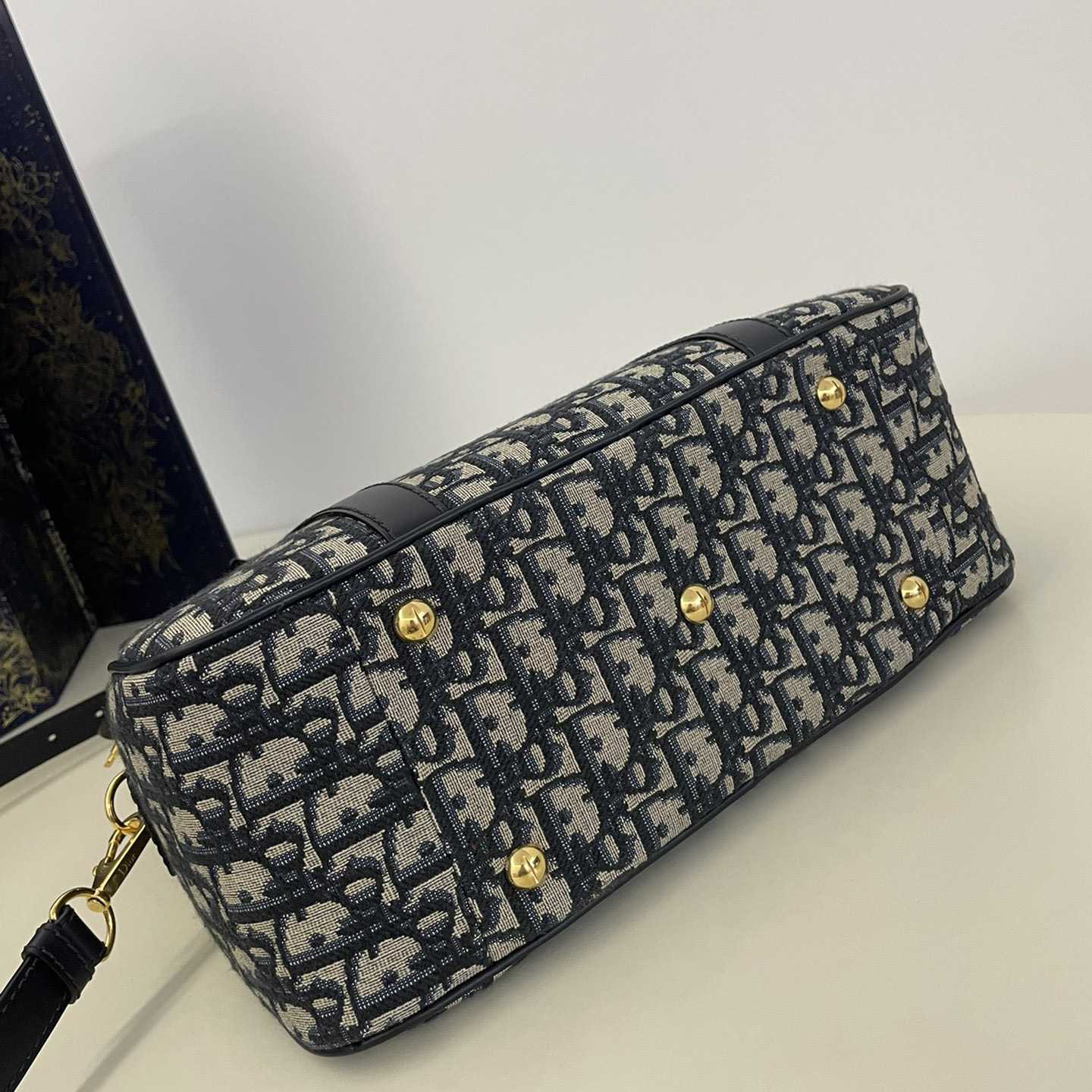 Dior Medium D-Vibe Bowling Bag - DopestKickz