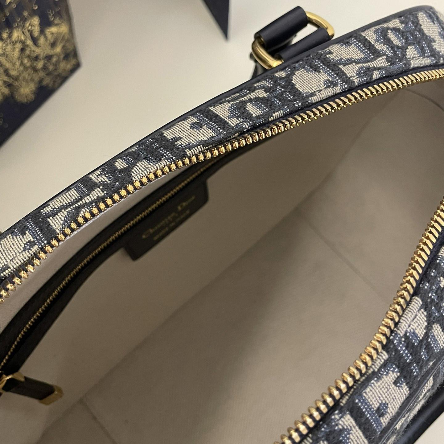 Dior Medium D-Vibe Bowling Bag - DopestKickz