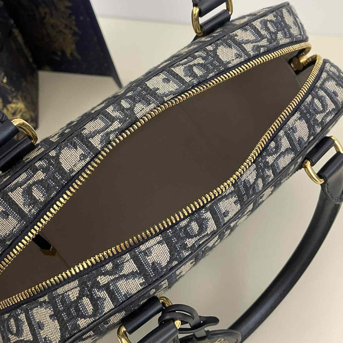 Dior Medium D-Vibe Bowling Bag - DopestKickz