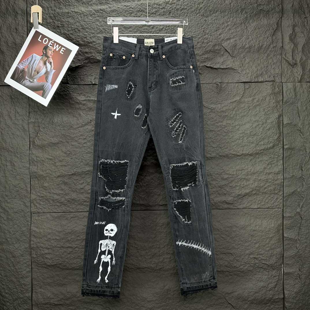 Gallery Dept. Mid-rise Straight-leg Jeans - DopestKickz