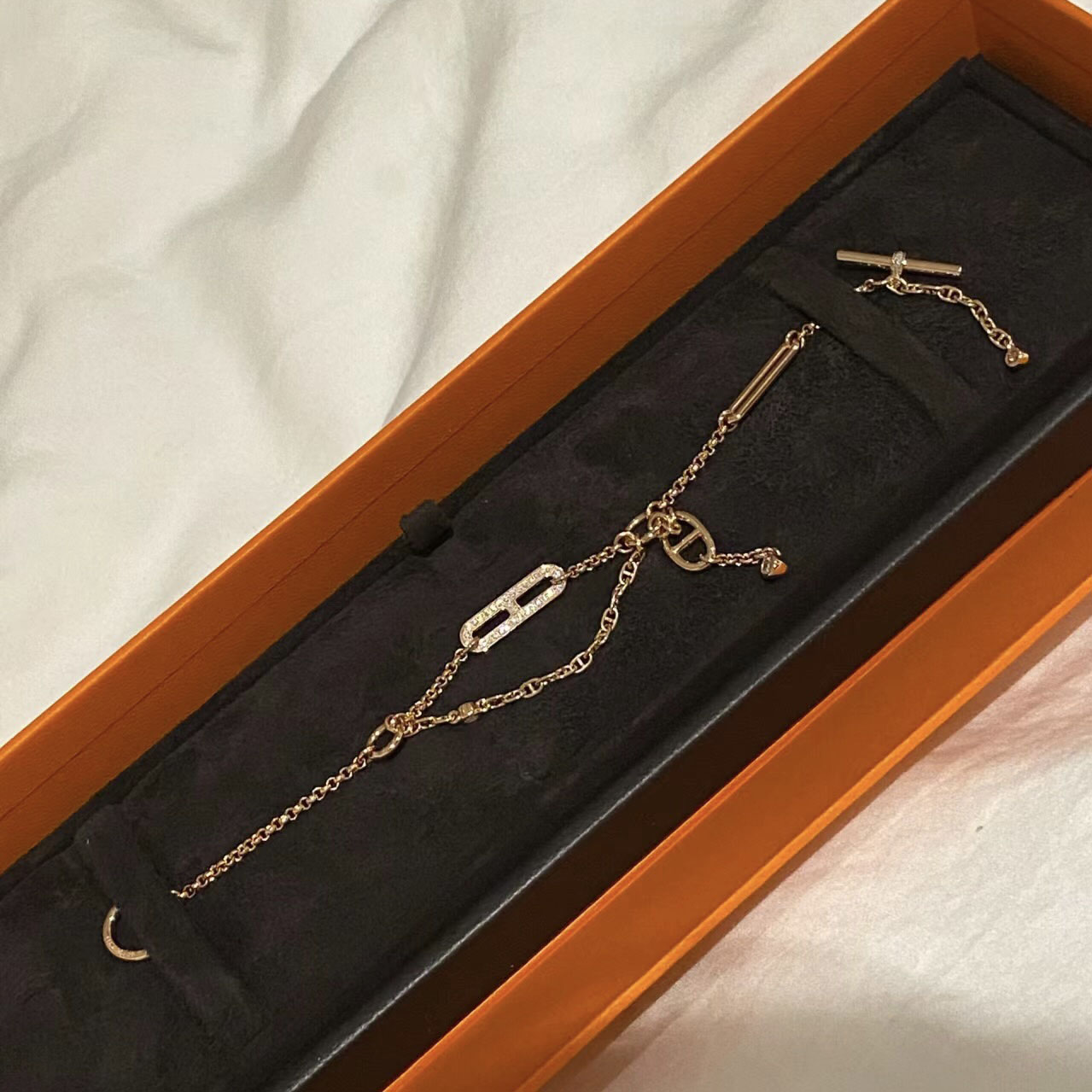 Hermes Chaine d'ancre Chaos Bracelet - DopestKickz