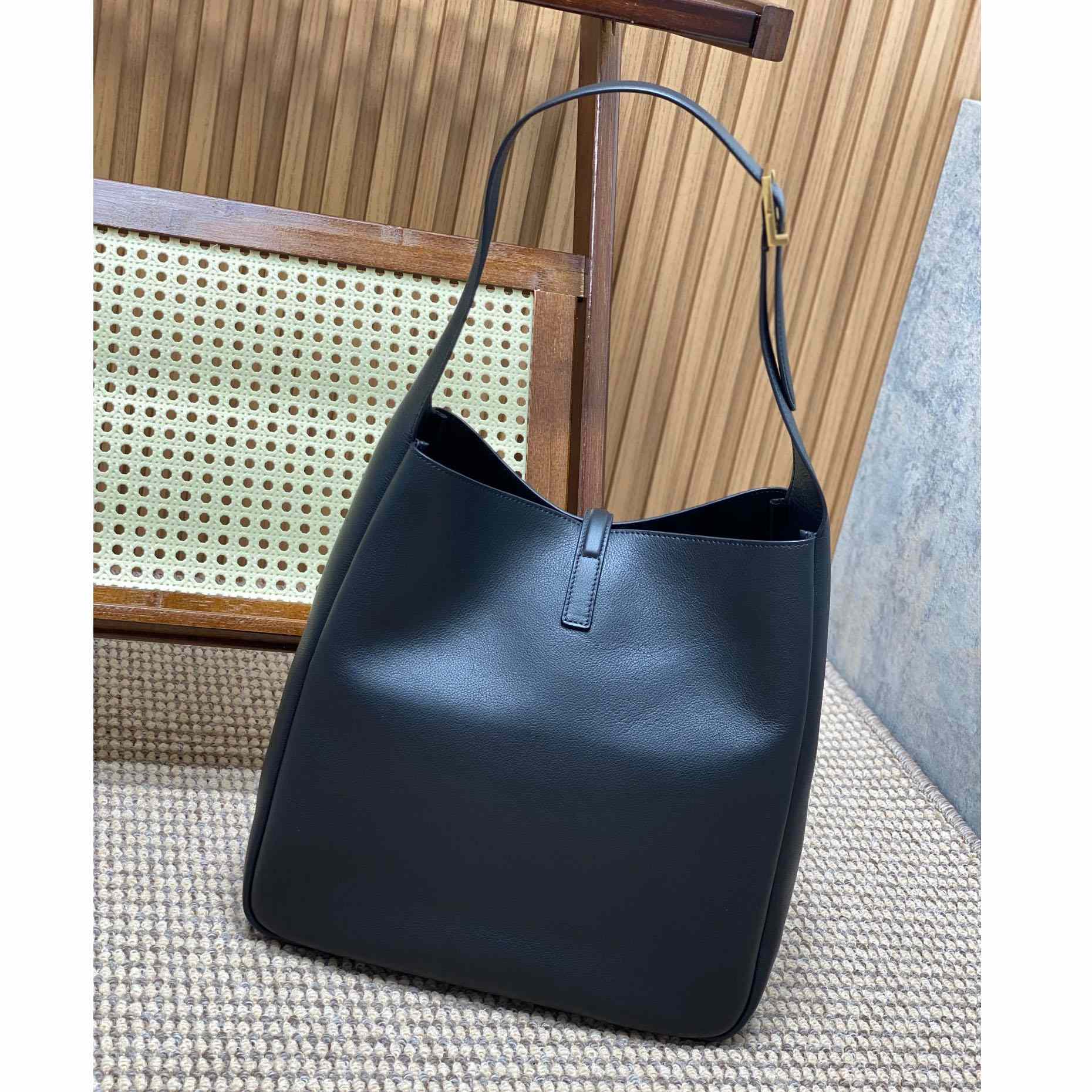 Saint Laurent Le 5 À 7 Supple Large In Smooth Leather - DopestKickz