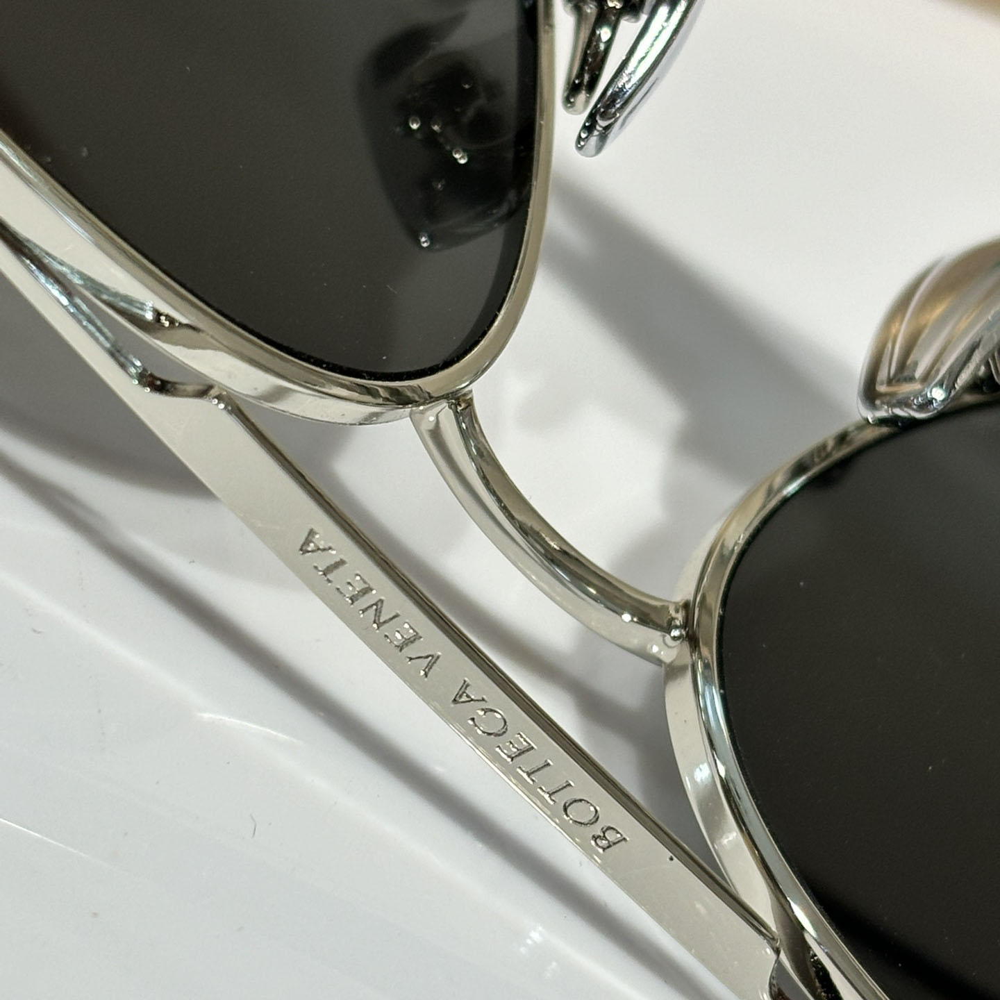 Bottega Veneta Sardine Aviator Sunglasses   BV1305S - DopestKickz