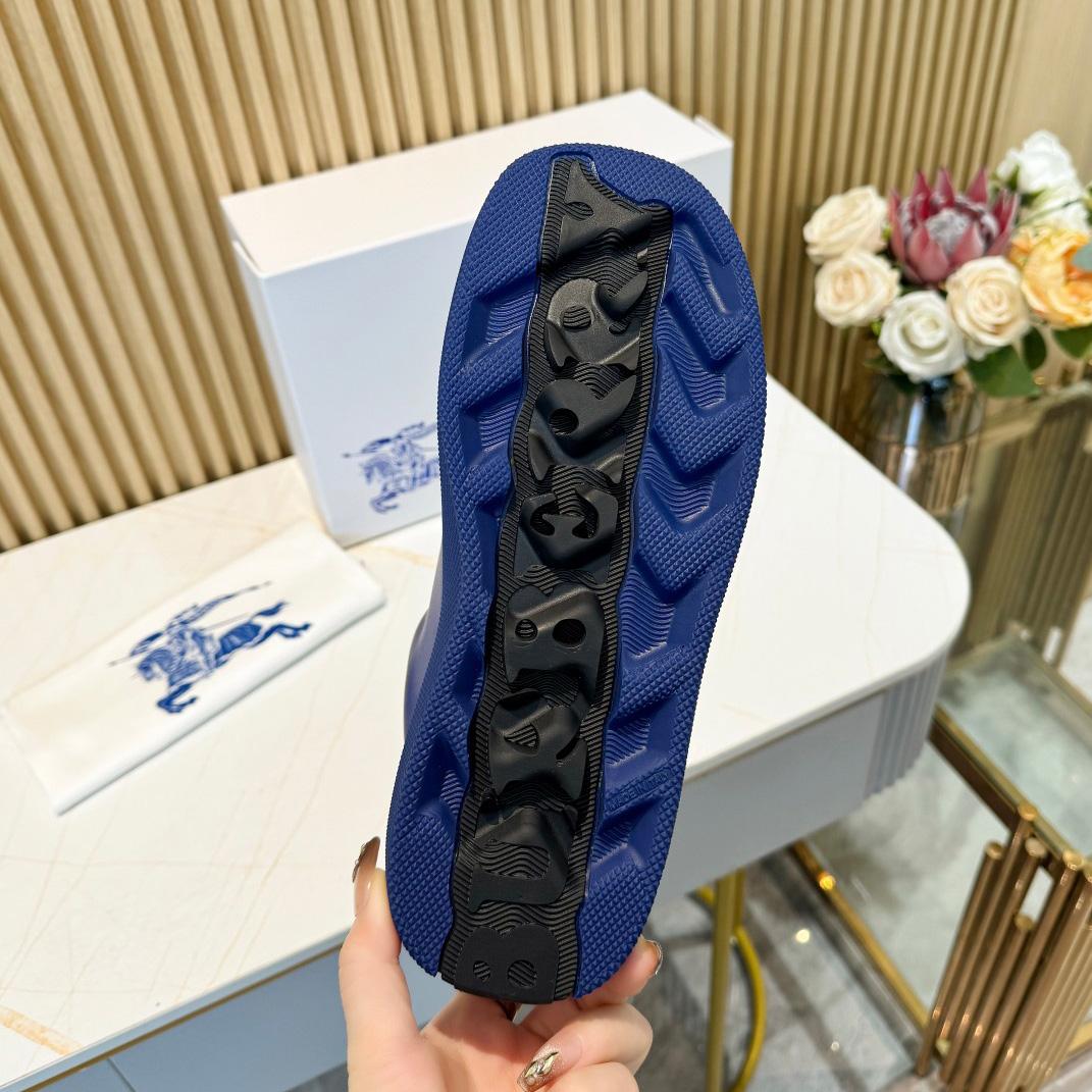 Burberry Leather Box Sneakers - DopestKickz