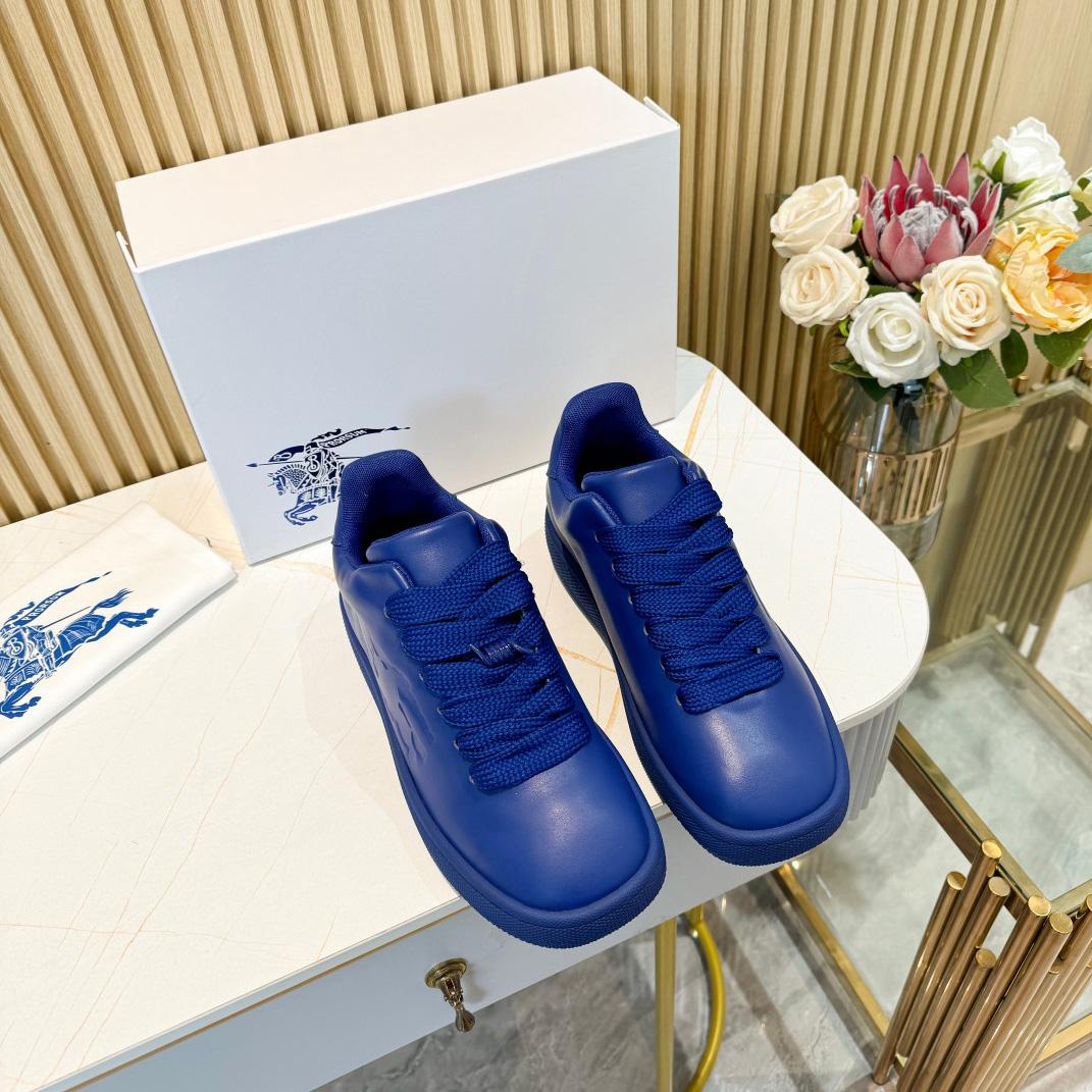 Burberry Leather Box Sneakers - DopestKickz