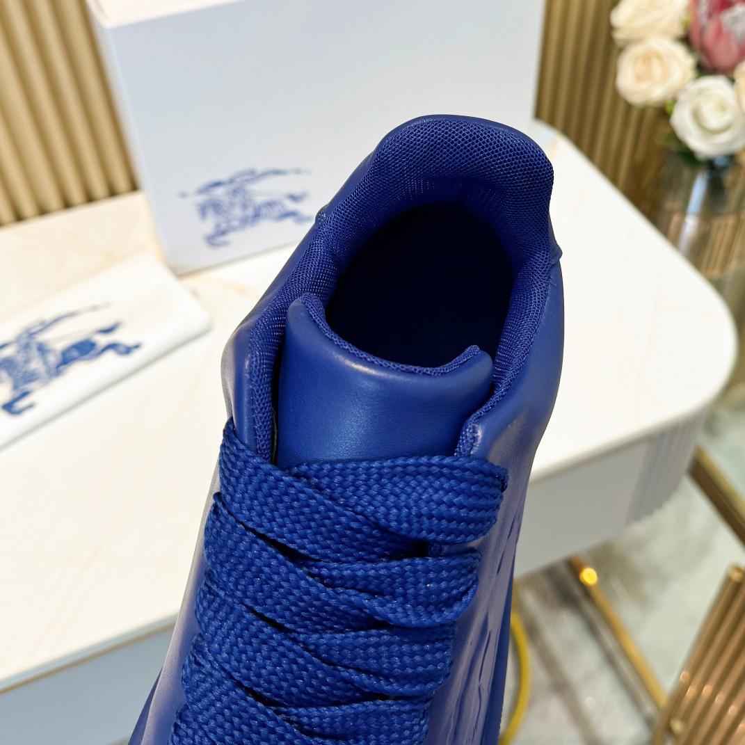 Burberry Leather Box Sneakers - DopestKickz