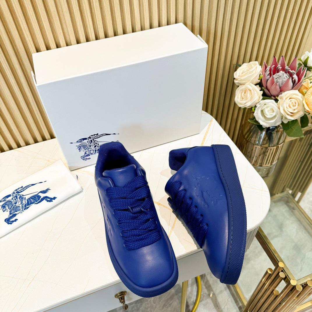 Burberry Leather Box Sneakers - DopestKickz