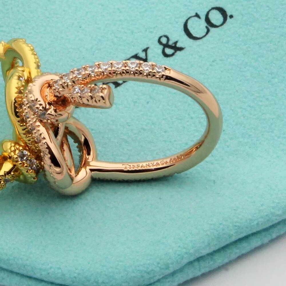 Tiffany & Co. Tiffany Keys Woven Keys Ring  - DopestKickz