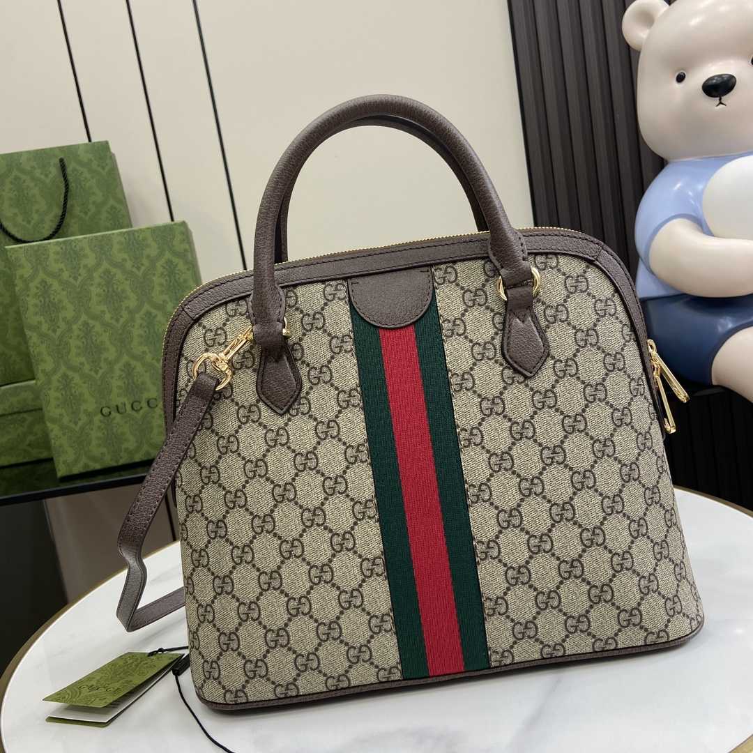 Gucci Ophidia Medium Top Handle Bag - DopestKickz