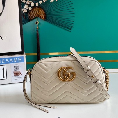 Gucci GG Marmont Small Shoulder Bag - DopestKickz