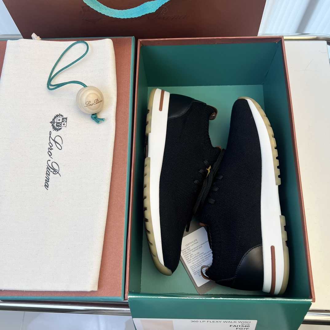 Loro Piana 360 Flexy Walk Sneakers - DopestKickz