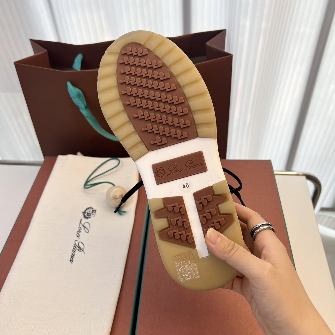 Loro Piana 360 Flexy Walk Sneakers - DopestKickz