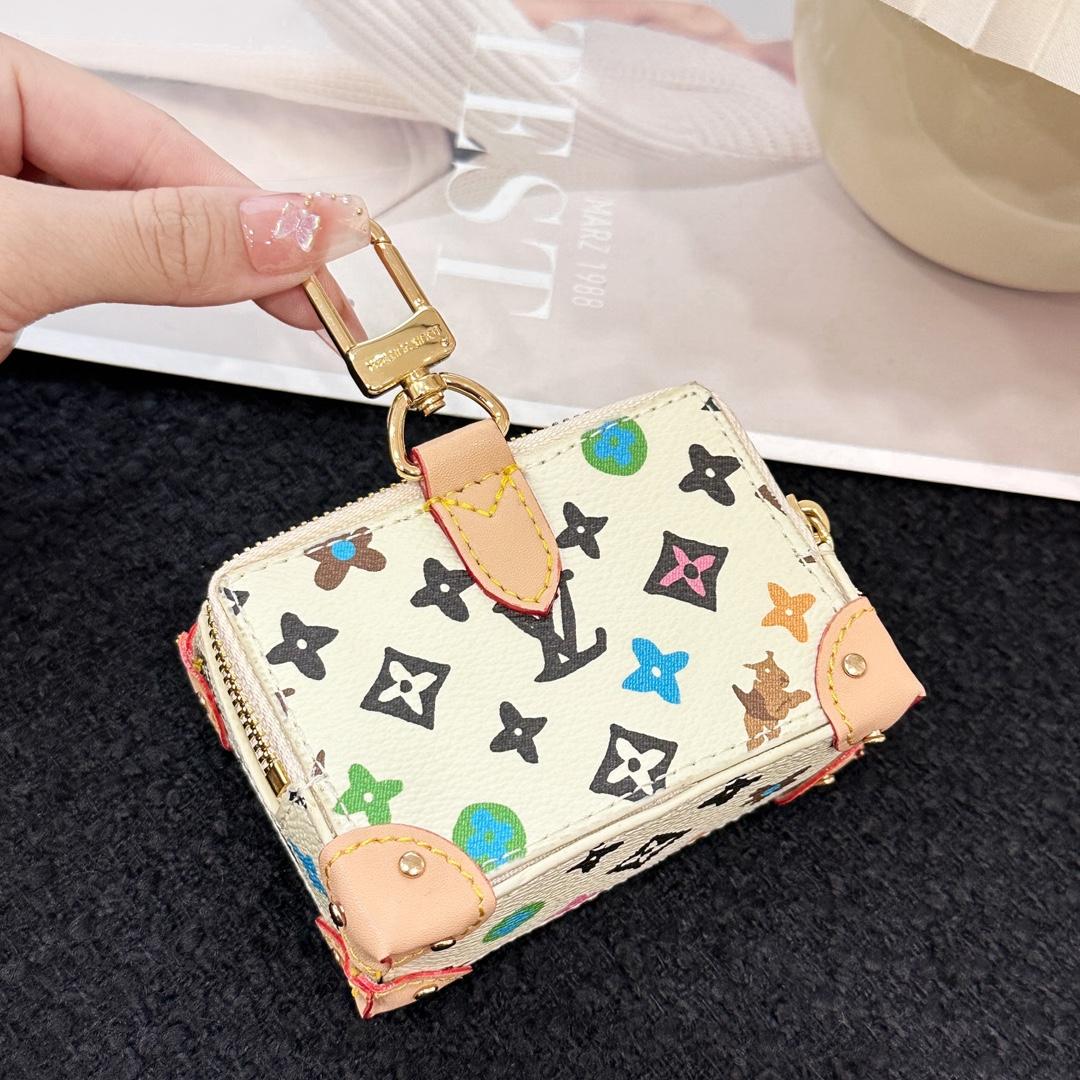 Louis Vuitton Monogram Craggy Trunk Key Holder and Bag Charm    - DopestKickz