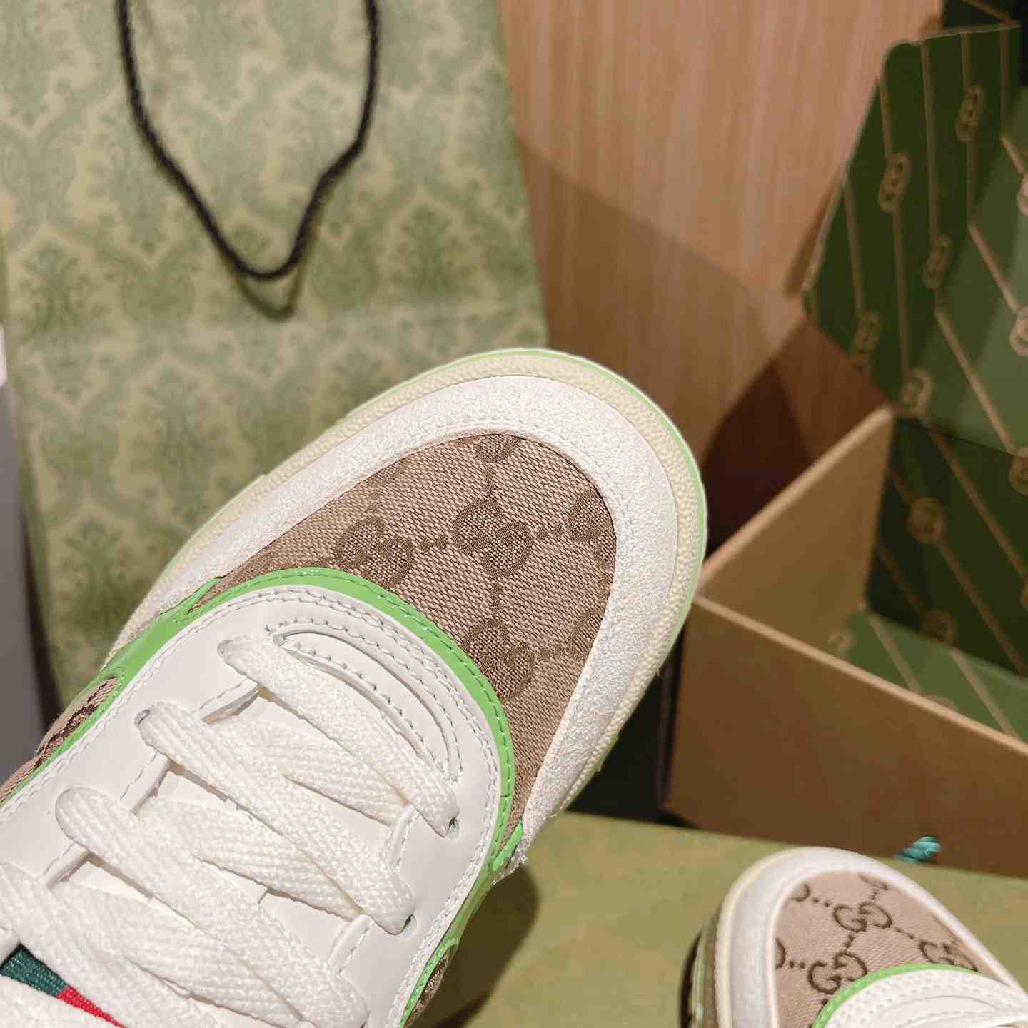 Gucci Re-Web Sneakers - DopestKickz