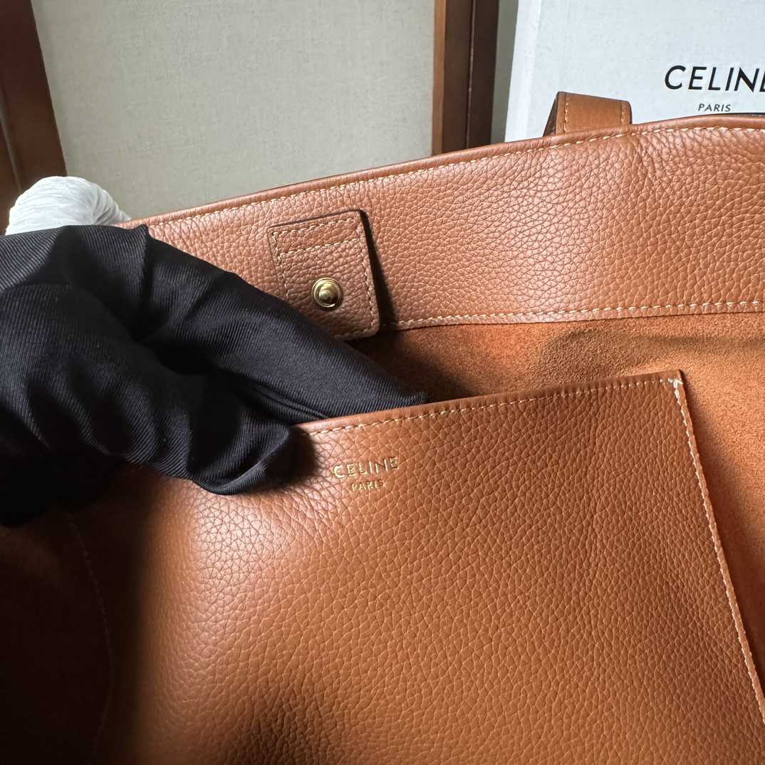 Celine Medium Cabas Anais Cuir Triomphe In Grained Calfskin - DopestKickz
