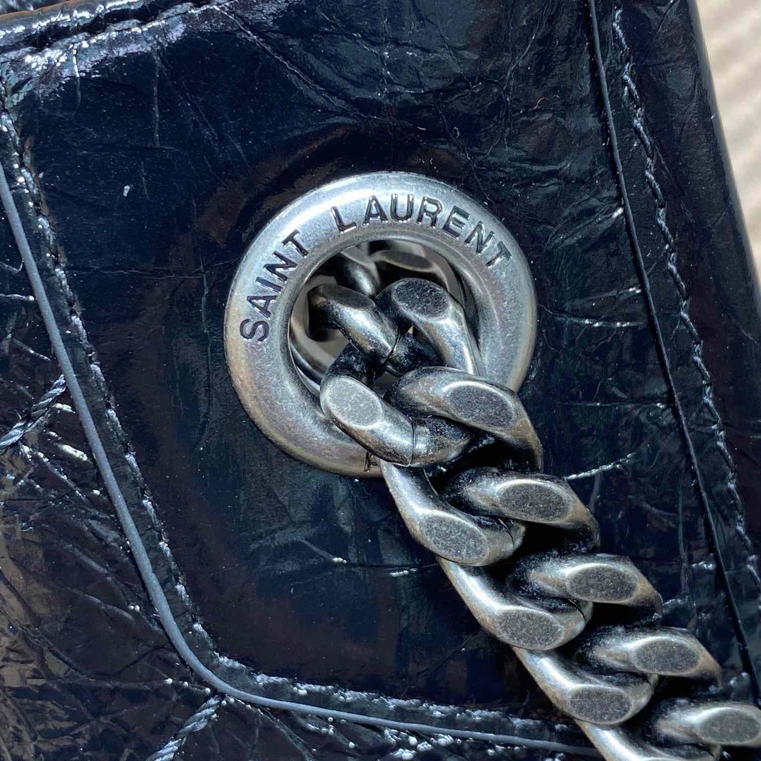 Saint Laurent NiKi Shopping In Vintage Leather - DopestKickz