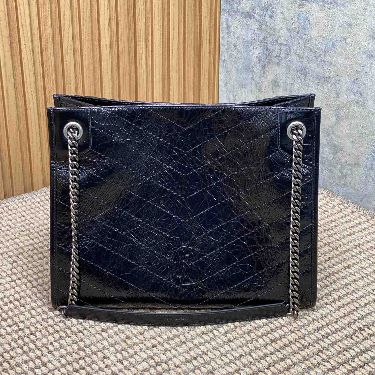 Saint Laurent NiKi Shopping In Vintage Leather - DopestKickz