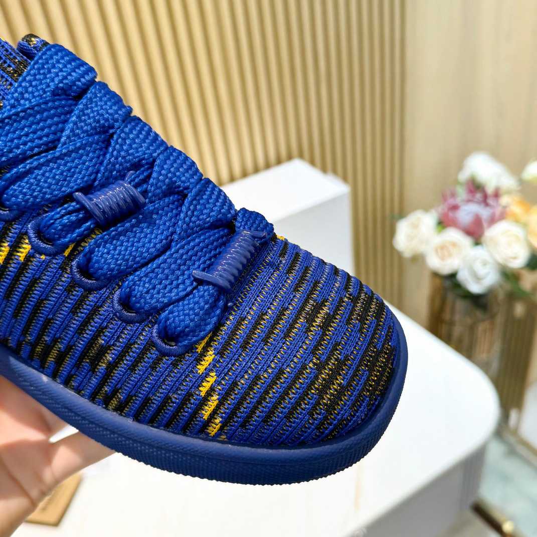 Burberry Check Knit Box Sneakers - DopestKickz